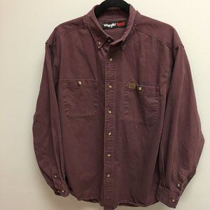 Wrangler RIGGS Workwear Men's Long Sleeve Twill Shirt